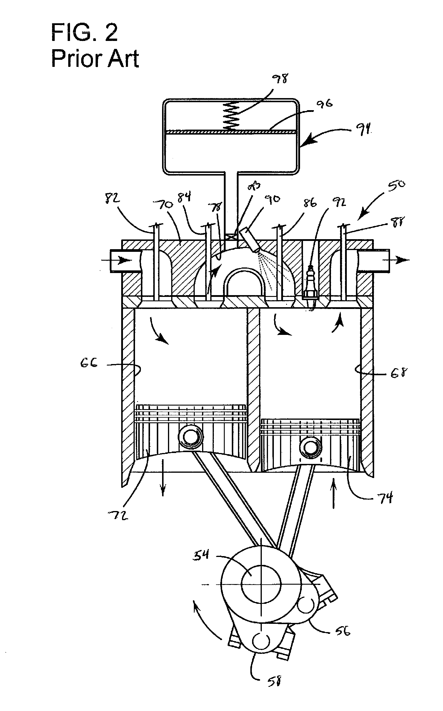 Air Supply for Components of a Split-Cycle Engine