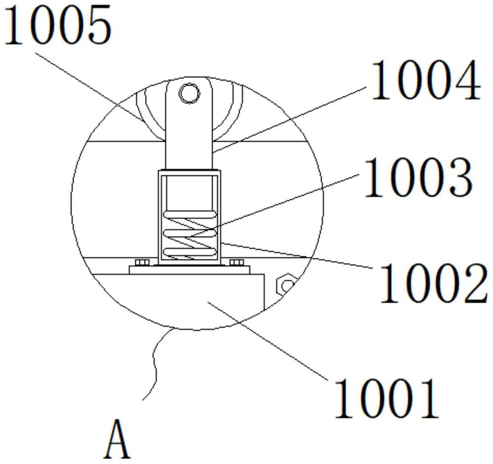 Universal crawler belt with reinforcing structure and for logistics transportation