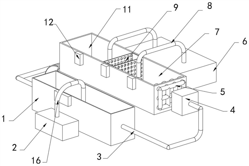 Nested culture method for cold water fishes and normal-temperature fishes