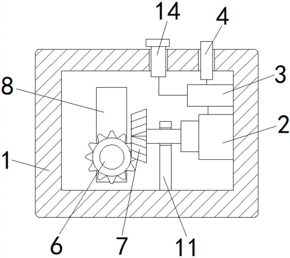 Intelligent type rolling gate lock