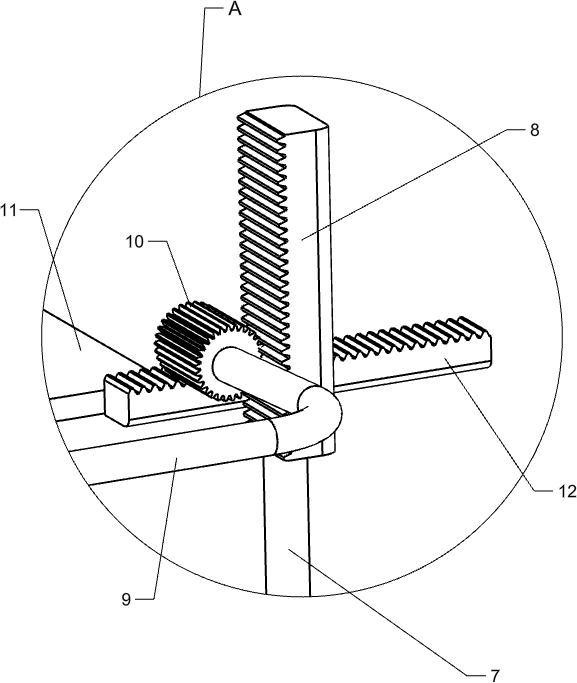 Quantitative feeding equipment for animal husbandry