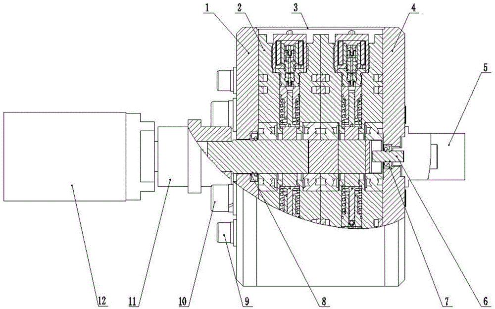 Radial plunger pump