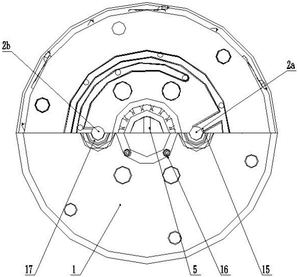 Radial plunger pump