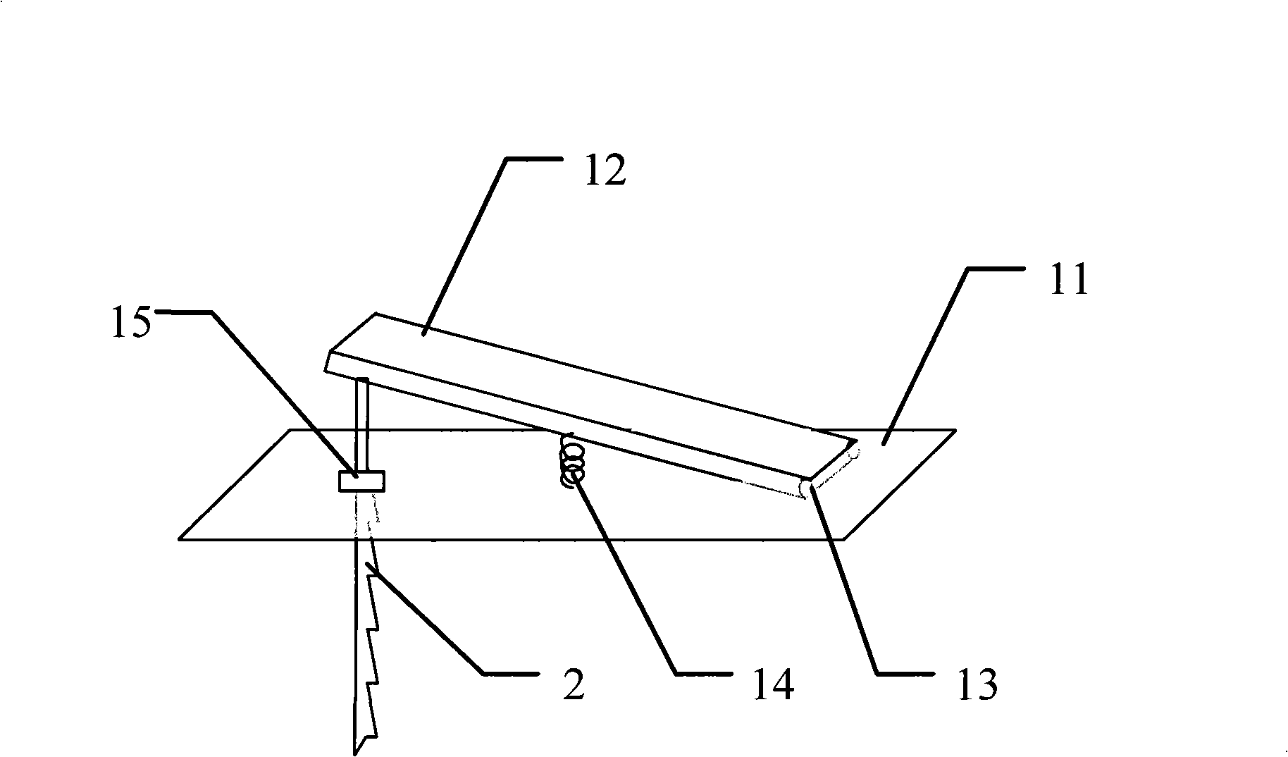 Trample generating set and pedal structure