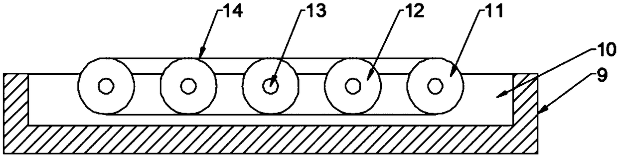 Automatic blackboard cleaning device for teaching