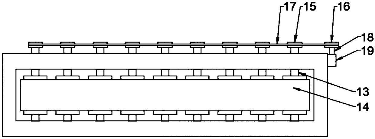 Automatic blackboard cleaning device for teaching