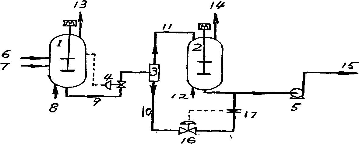 Polymer solution steam stripping flocculation separation method and apparatus