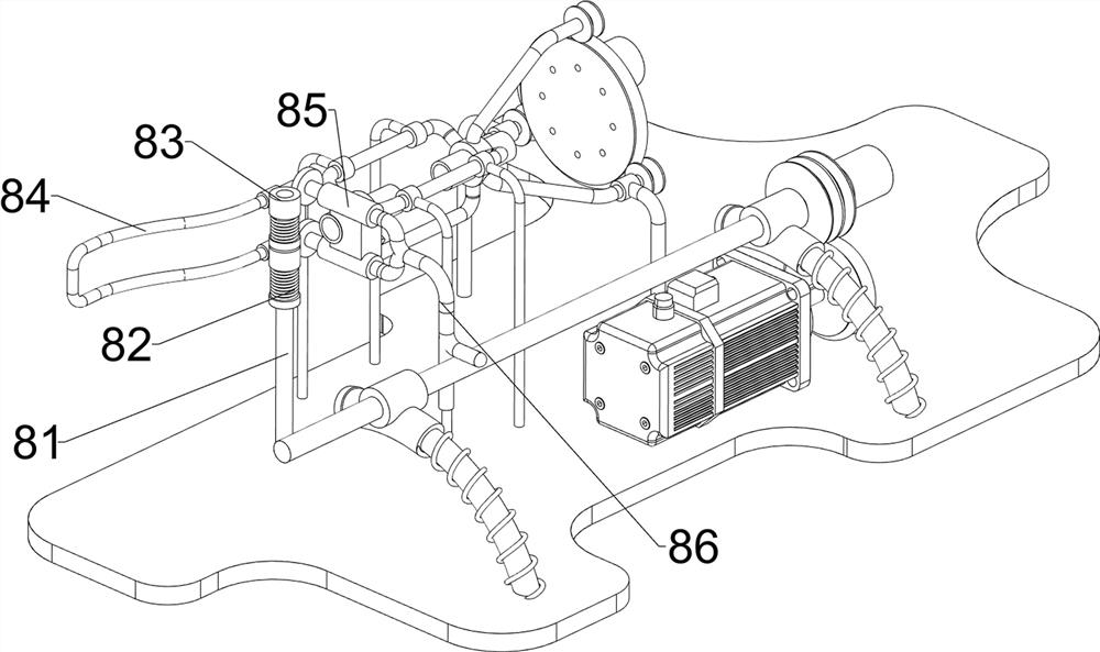 A hemp rope automatic braiding machine for braiding hemp rope