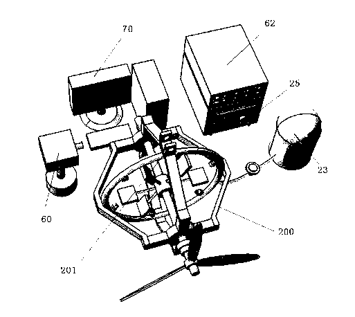 System for measuring and controlling rotating speed