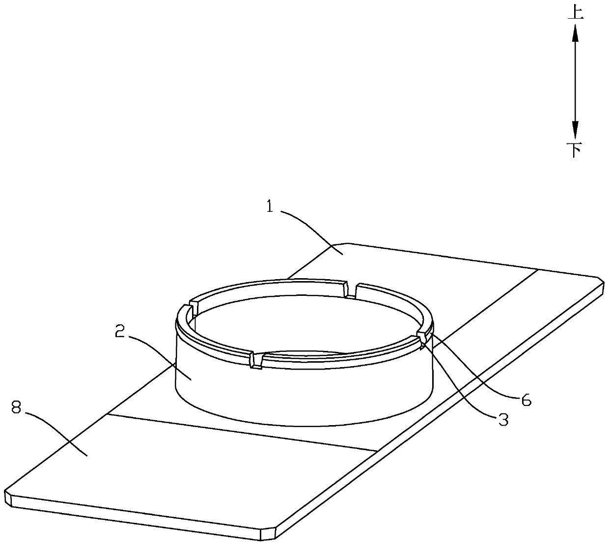 Mycoplasma culture form observation device