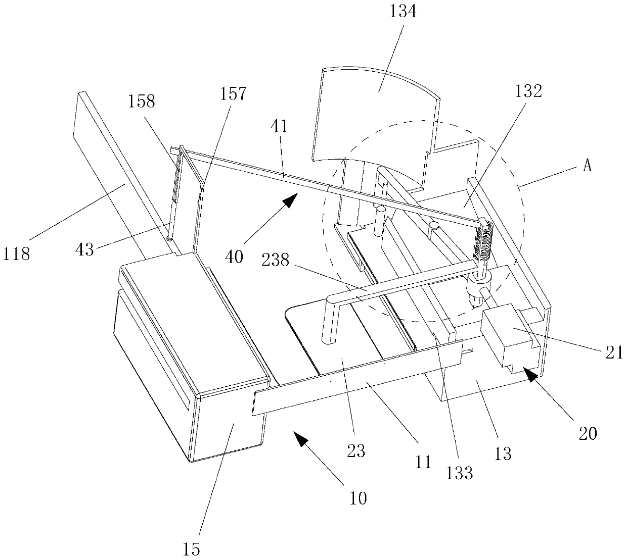 Positioning and surface treatment system for plywoods