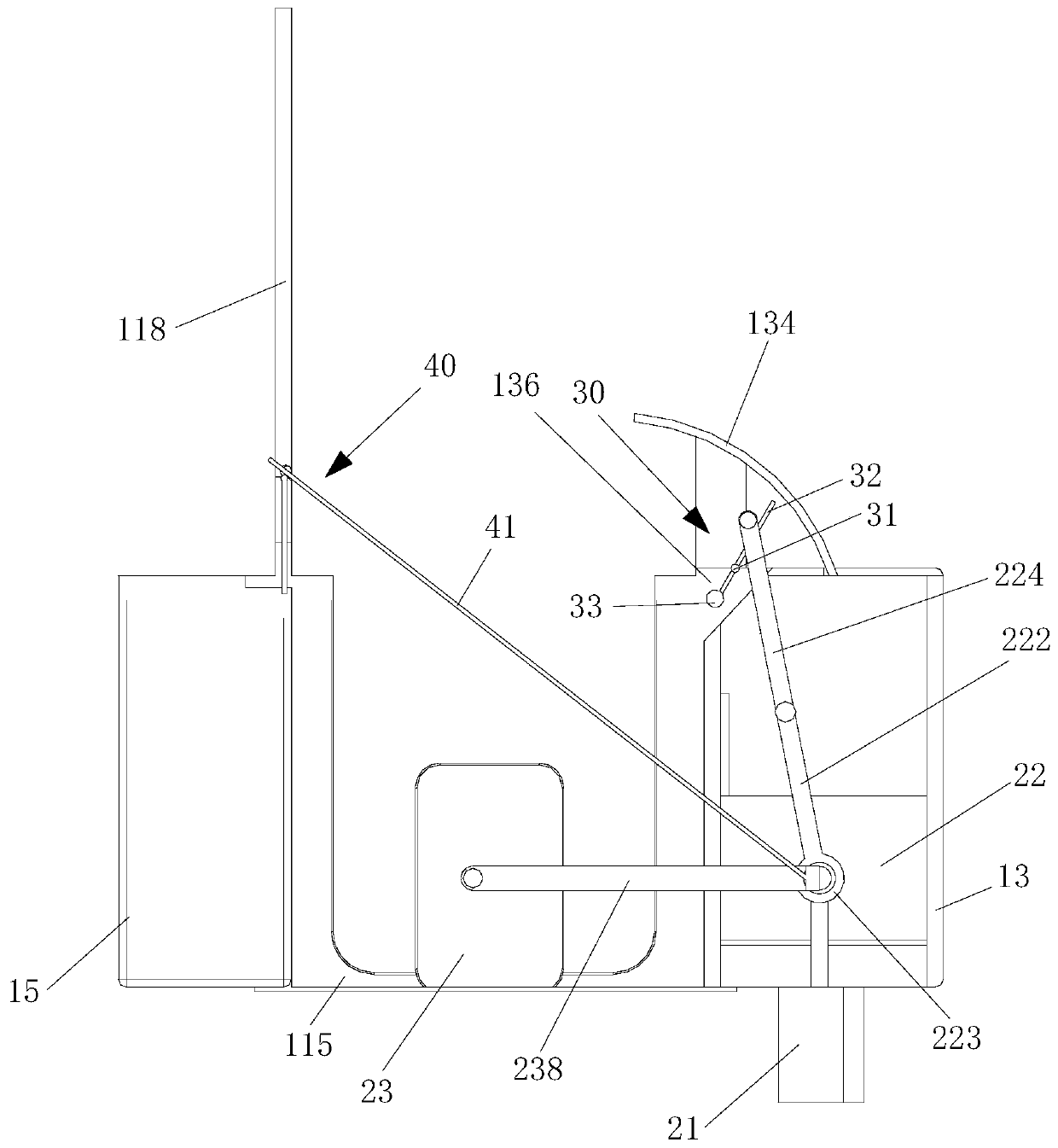 Positioning and surface treatment system for plywoods