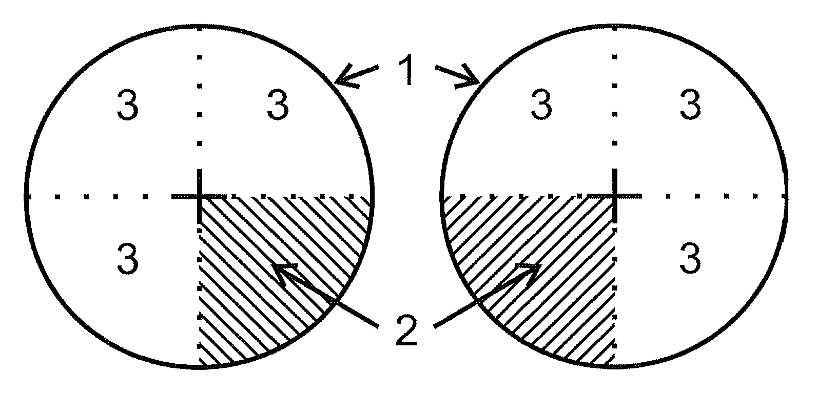 Device for asymmetrical refractive optical correction in the peripheral retina for controlling the progression of myopia