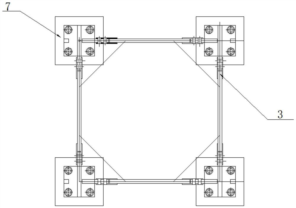 A pre-leveled tower foundation and its leveling construction method