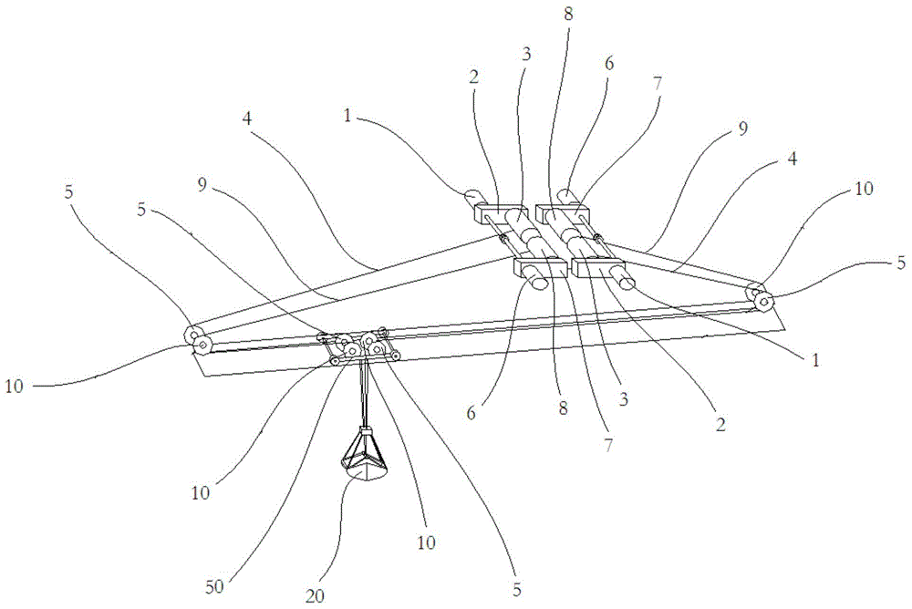 Method and system for intelligently reducing speed of grab bucket/carrier loader and lifting-switching mechanism