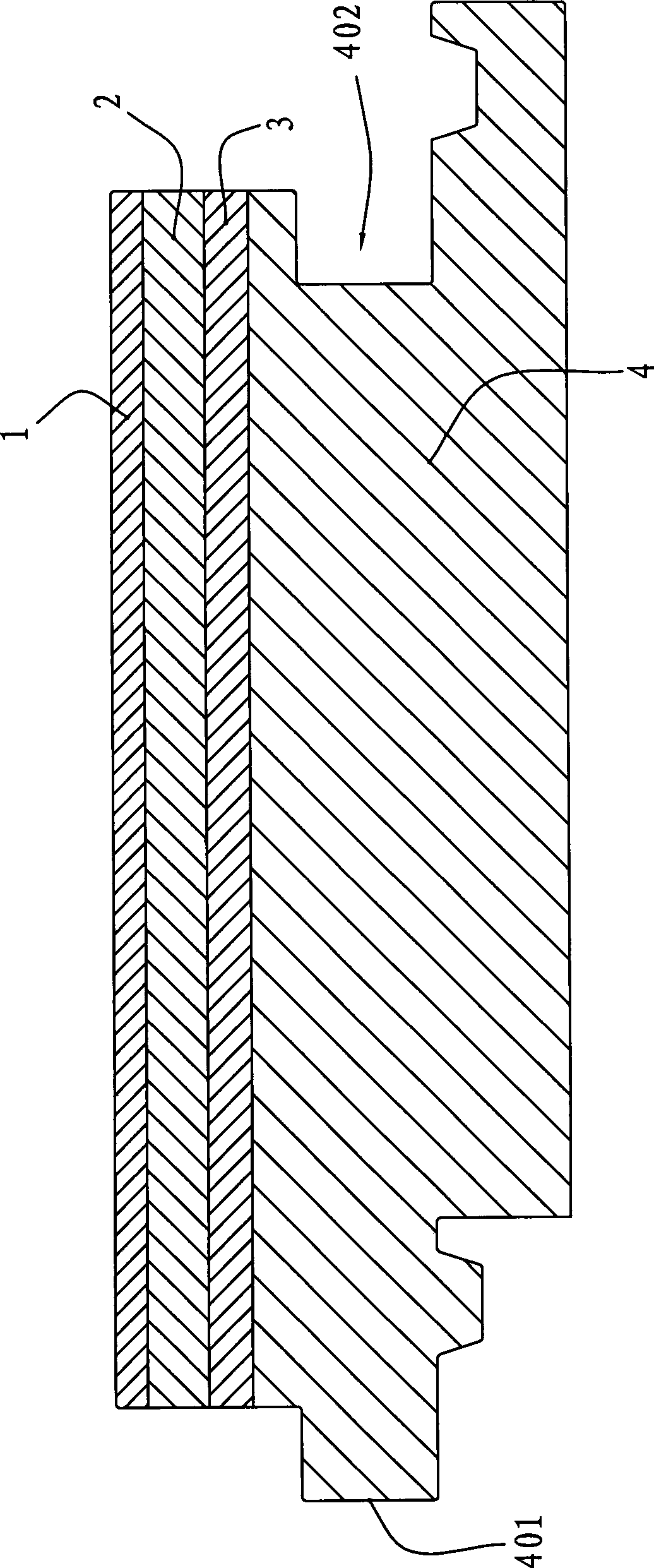 Composite floor board and method for producing the same