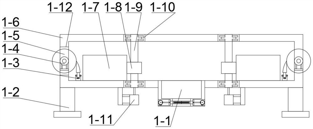 A multifunctional window frame cutting and grinding device