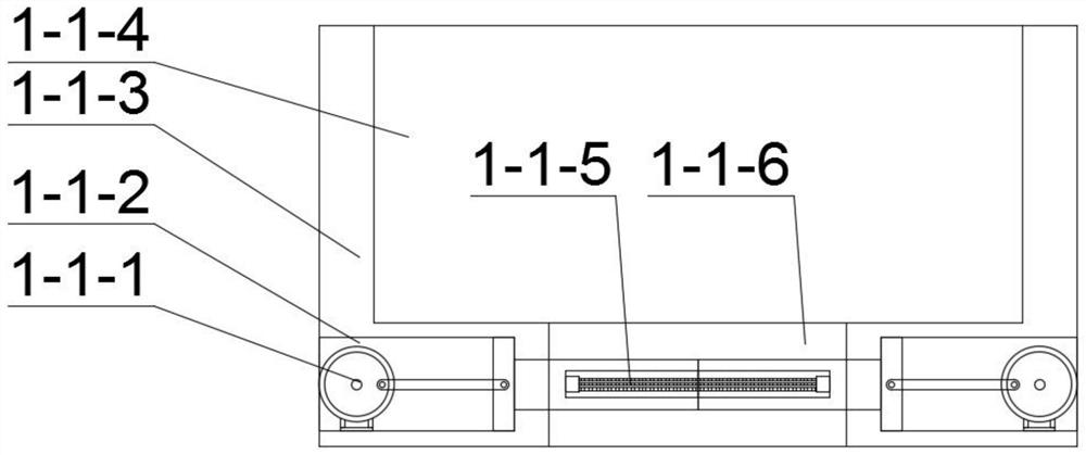 A multifunctional window frame cutting and grinding device