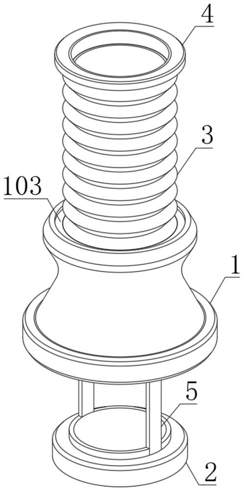 Auxiliary storage device and method for supporting natural orifice