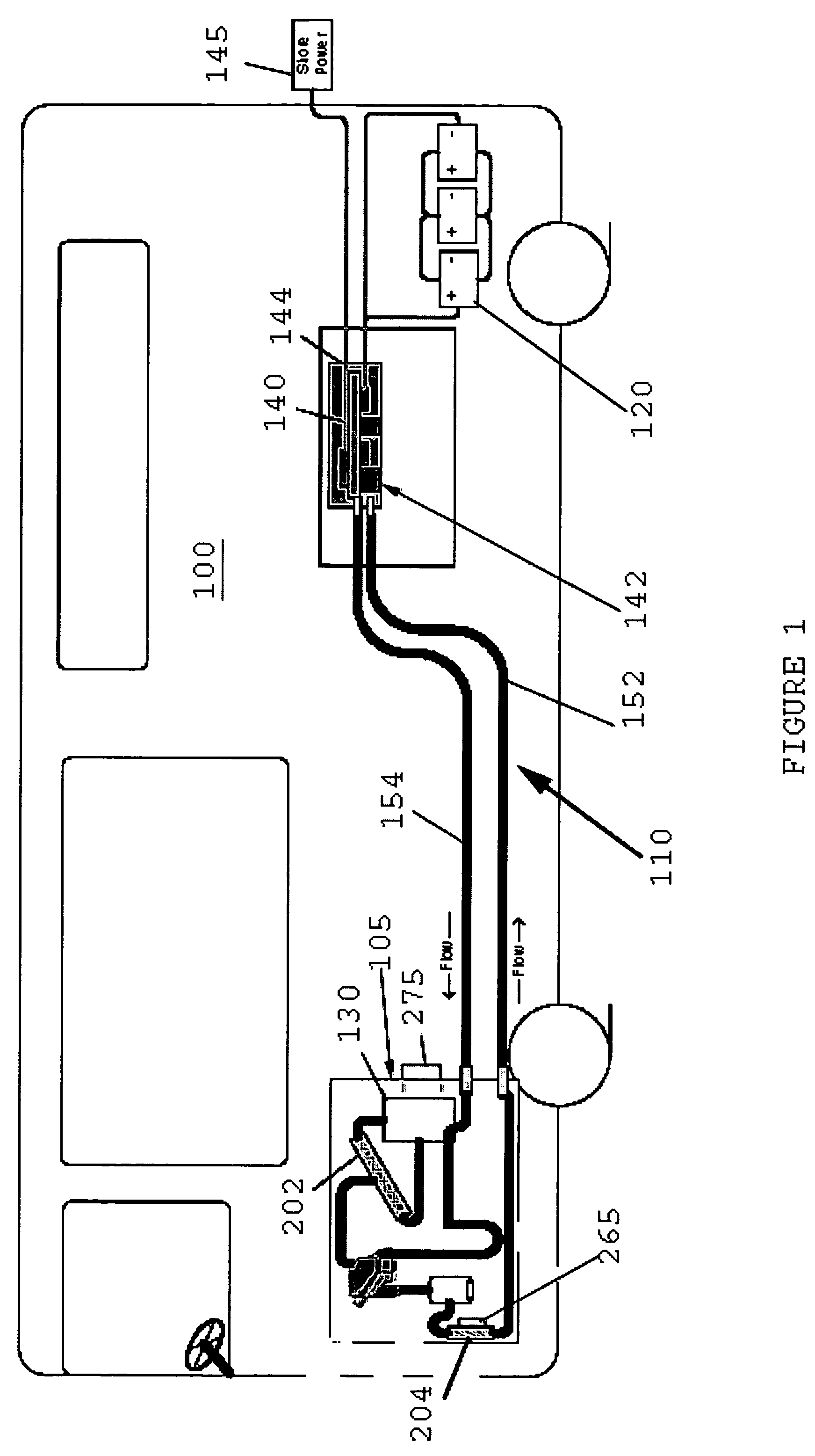 Cooling system for hybrid power system