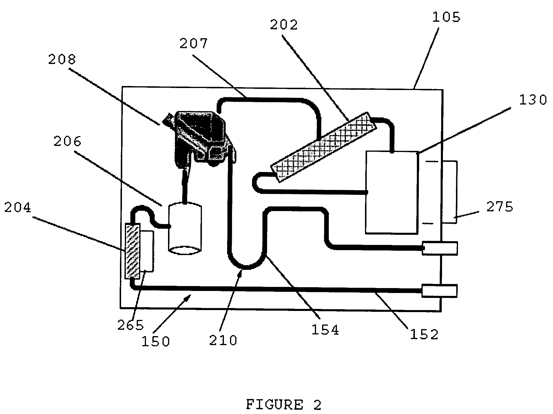 Cooling system for hybrid power system