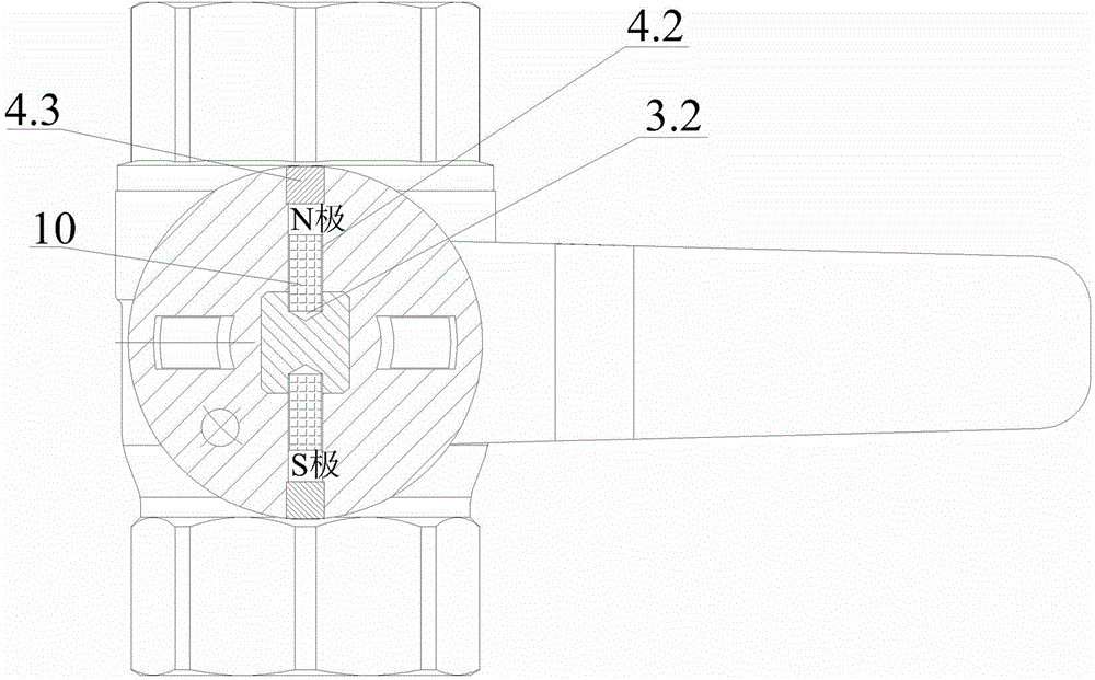 Anti-tamper ball valve