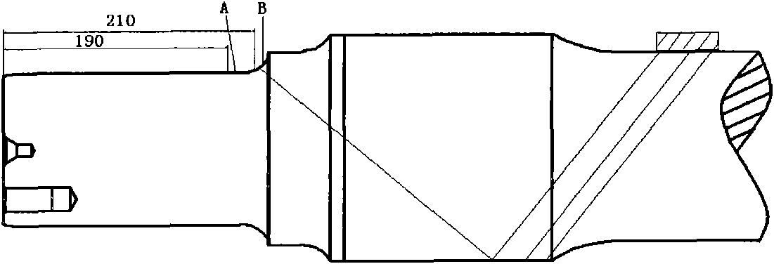 Ultrasonic flaw detection method for truck wheel axles and dedicated flaw detector