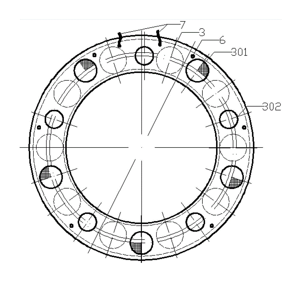 Load box for testing open caisson with self-balancing method