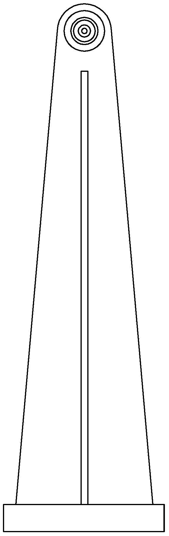 Positional accuracy testing method of space manipulator in thermal vacuum tank