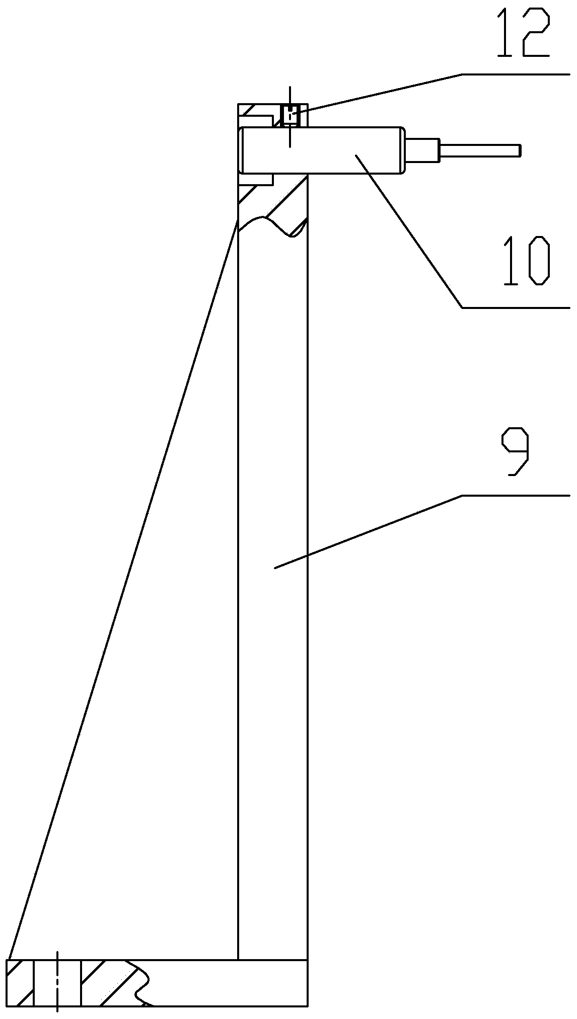 Positional accuracy testing method of space manipulator in thermal vacuum tank