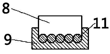 Isostatic packaging method and device after forming magnetic material