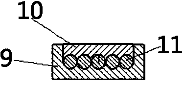 Isostatic packaging method and device after forming magnetic material