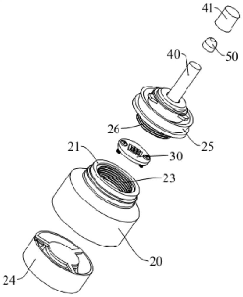 LED vehicle lamp module