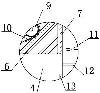 Self-walking cleaning device of railway track