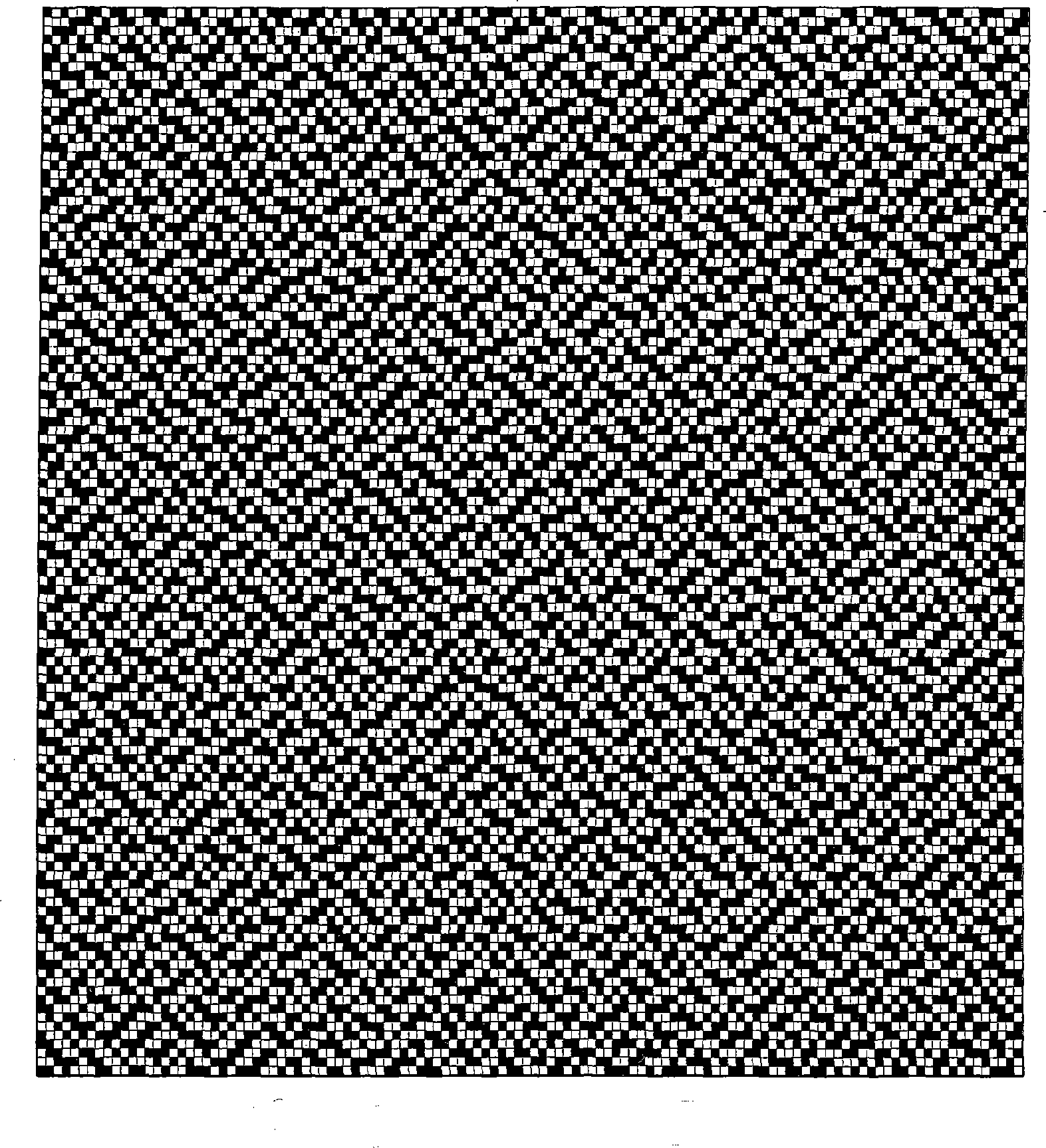 Cleaning wiping cloth with geometrical shape stability and manufacturing method and application thereof