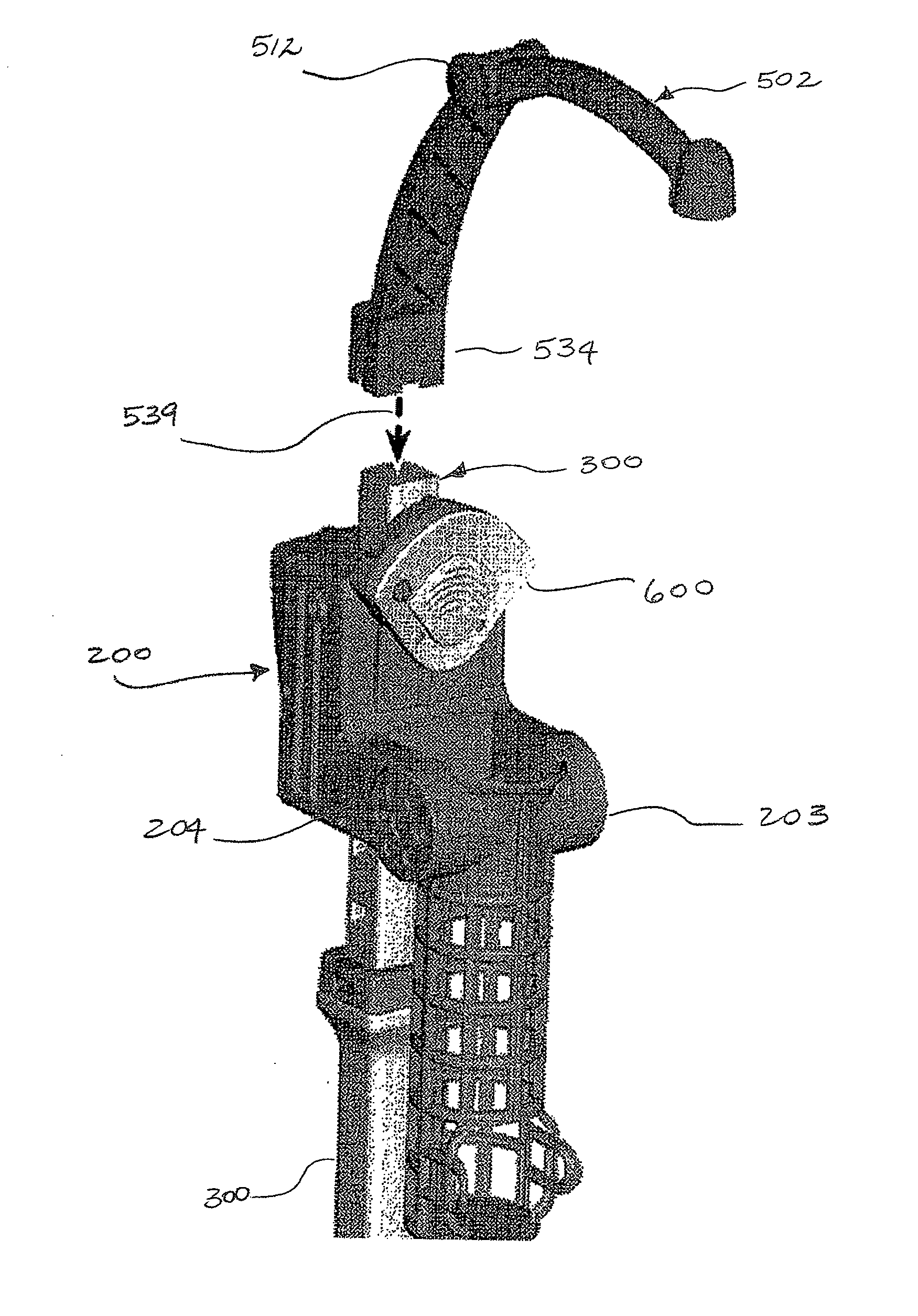 Toy For Positioning A Play Implement