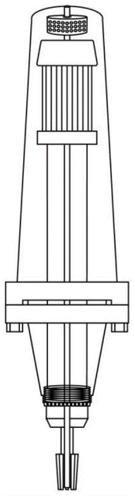 A lifting table milling machine with a detachable heat dissipation cooling hole reduction gear milling head