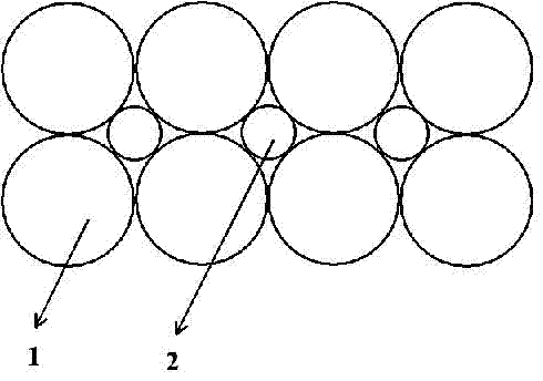 High-conductivity lead-free silver paste used for crystalline silicon solar cell and preparation method thereof