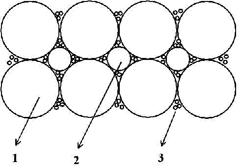 High-conductivity lead-free silver paste used for crystalline silicon solar cell and preparation method thereof