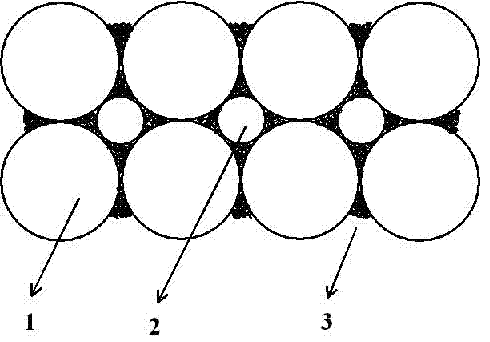 High-conductivity lead-free silver paste used for crystalline silicon solar cell and preparation method thereof