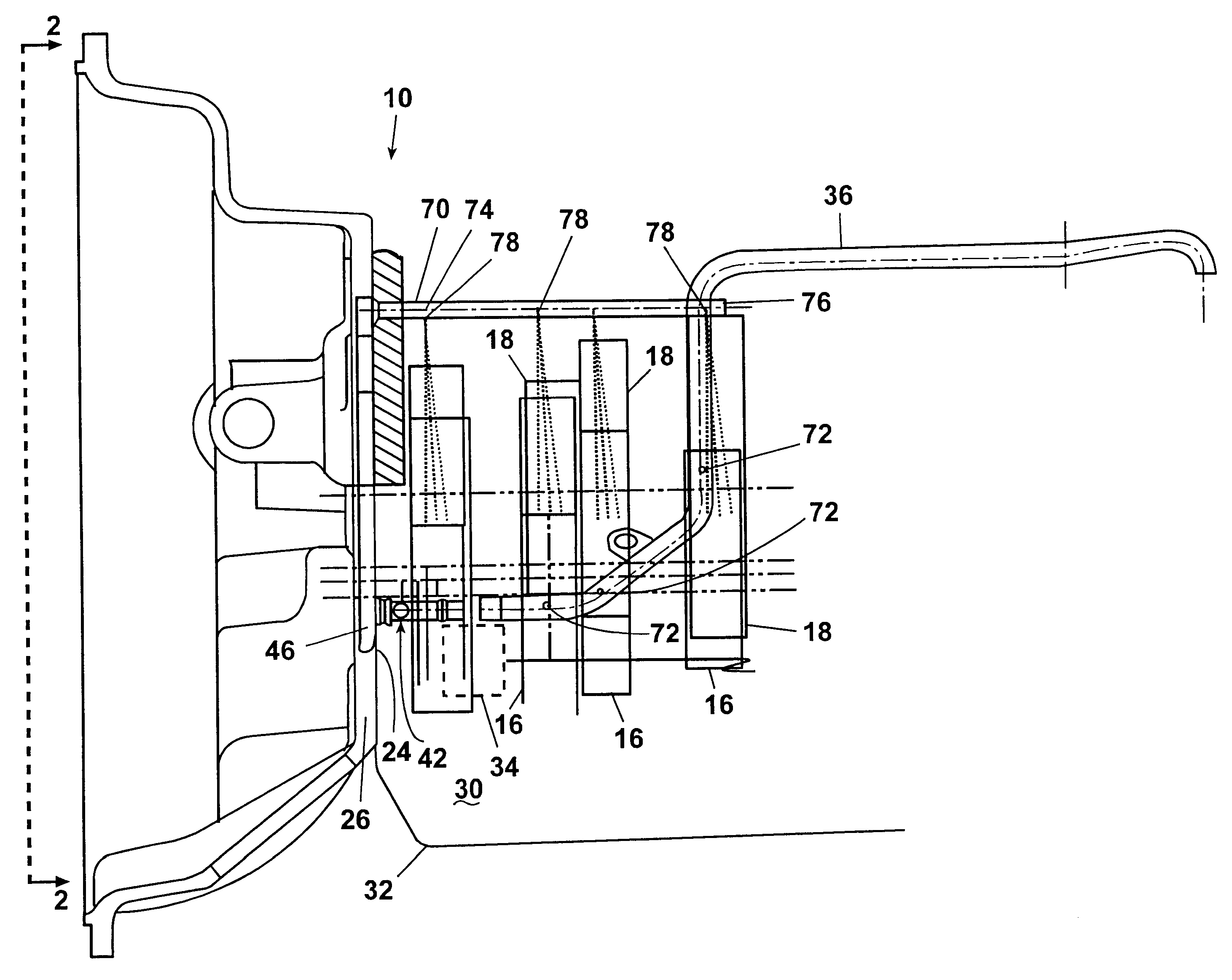 Pressure lubrication system for countershaft transmission