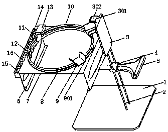 Multi-functional nursing device for thoracic surgery