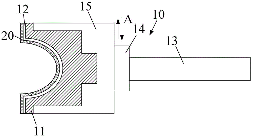 Polishing device and polishing system