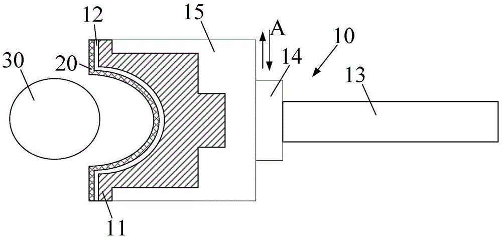 Polishing device and polishing system