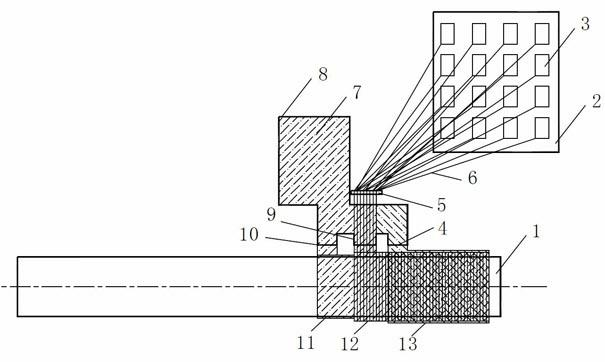 Continuous filament wound and reinforced thermoplastic pipe and manufacturing process thereof