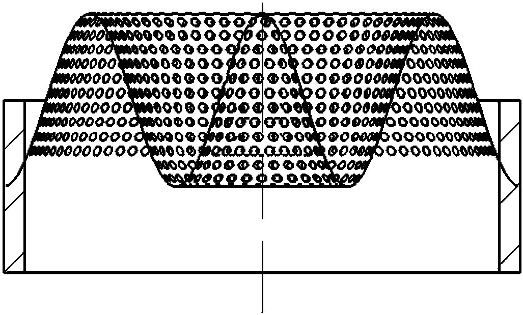 Filter screen structure applied to lubricating oil pump