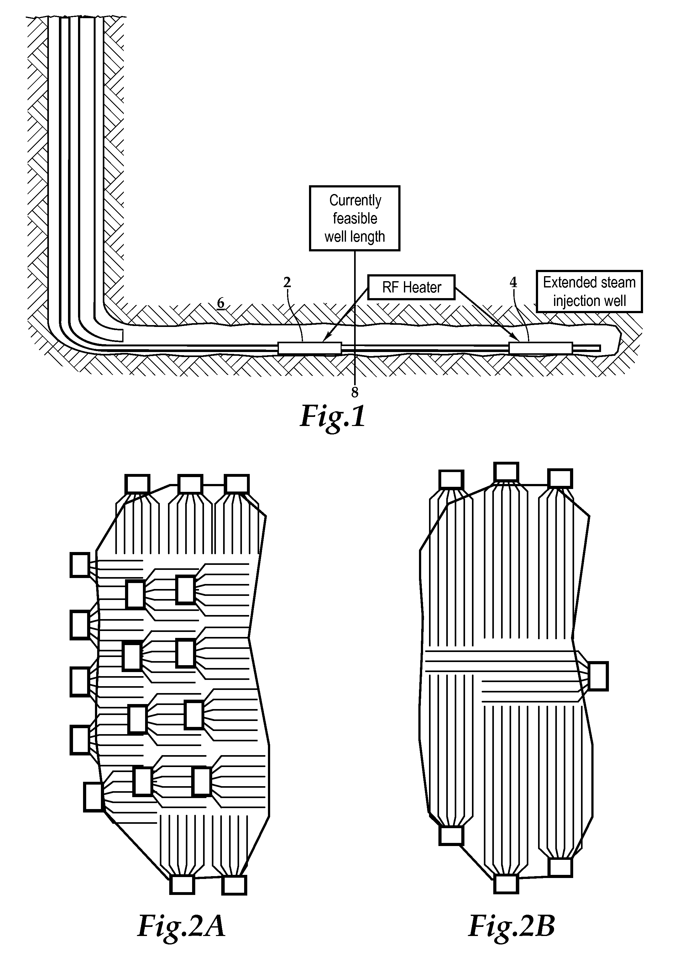 Inline RF heating for SAGD operations