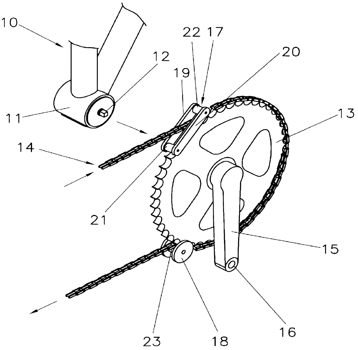 Guide assembly for a bicycle