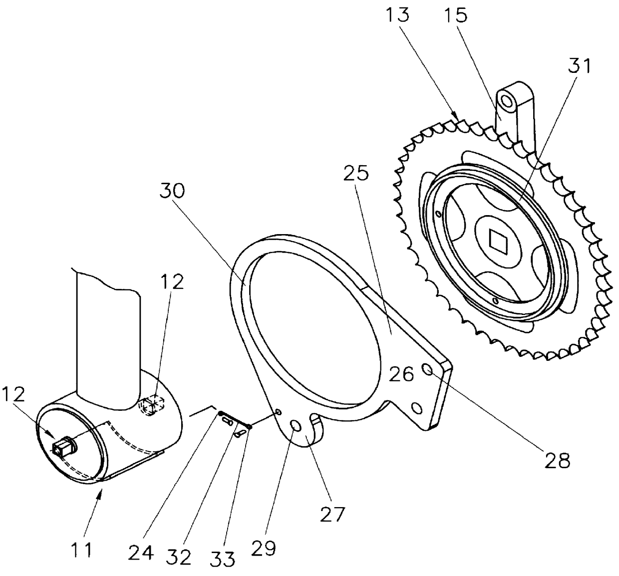 Guide assembly for a bicycle