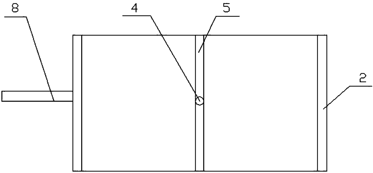 Wind turbine blade gas bubble detection apparatus